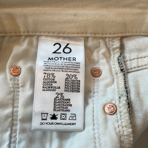 MOTHER - The Looker - size 26 bandanna floral print - like NEW - only worn once - Picture 8 of 9